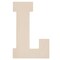 Good Wood by Leisure Arts Letter 13" L, Wooden Letters, Wood Letters, Wooden Letters Wall Decor, Large Wooden Letters, Wooden Letters 13 Inch, Small Wooden Letters for Crafts